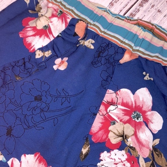 Meraki blue floral shorts size medium - Picture 5 of 5